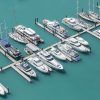 Coral Sea Marina Resort drone arie